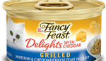 Fancy Feast Delights With Cheddar Grilled Whitefish & Cheddar Cheese In Gravy